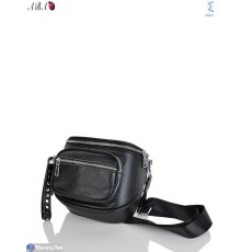 Сумка жіноча 17*18*7 см,  чорний  "Aba"