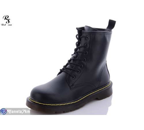 Черевики жіночі на весну/осінь (6 пар р.36-40) чорний  "Red Sun"