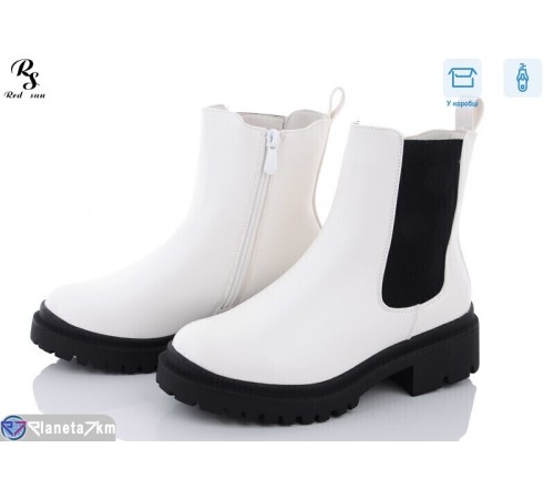 Черевики жіночі на зиму (6 пар р.36-40) білий  "Red Sun"