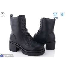 Черевики жіночі на зиму (6 пар р.36-40) чорний  "Red Sun"