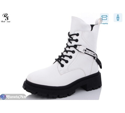 Черевики жіночі на зиму (6 пар р.36-41) білий  "Red Sun"