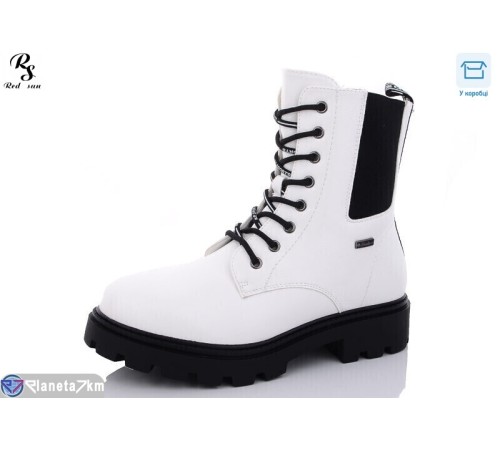Черевики жіночі на зиму (6 пар р.36-41) білий  "Red Sun"