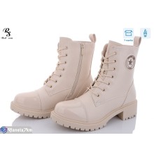 Черевики жіночі на зиму (6 пар р.36-41) бежевий  "Red Sun"