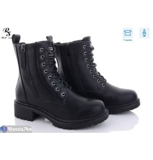 Черевики жіночі на зиму (6 пар р.36-41) чорний  "Red Sun"