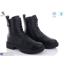 Черевики жіночі на зиму (6 пар р.36-41) чорний  "Red Sun"