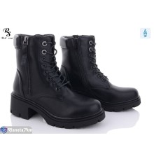 Черевики жіночі на зиму (6 пар р.36-40) чорний  "Red Sun"