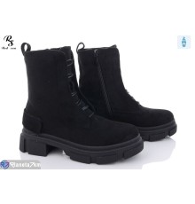 Черевики жіночі на зиму (6 пар р.36-40) чорний  "Red Sun"