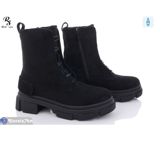 Черевики жіночі на зиму (6 пар р.36-40) чорний  "Red Sun"