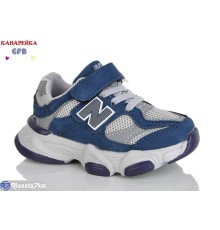 Дитячі кросівки на весну/осінь (8 пар р.22-27) синій  "GFB-Канарейка"