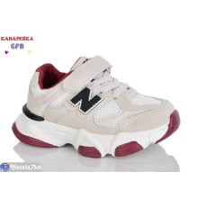 Дитячі кросівки на весну/осінь (8 пар р.22-27) бежевий  "GFB-Канарейка"