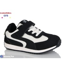 Дитячі кросівки на весну/осінь (8 пар р.27-32) чорний  "GFB-Канарейка"