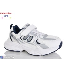 Дитячі кросівки на весну/осінь (8 пар р.32-37) білий  "GFB-Канарейка"