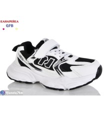 Дитячі кросівки на весну/осінь (8 пар р.32-37) чорний  "GFB-Канарейка"