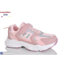 Дитячі кросівки на весну/осінь (8 пар р.32-37) рожевий  "GFB-Канарейка"