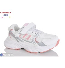 Дитячі кросівки на весну/осінь (8 пар р.32-37) білий  "GFB-Канарейка"