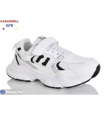 Дитячі кросівки на весну/осінь (8 пар р.32-37) білий  "GFB-Канарейка"