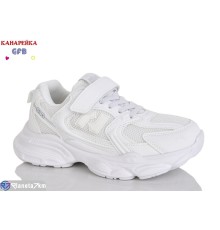 Дитячі кросівки на весну/осінь (8 пар р.32-37) білий  "GFB-Канарейка"