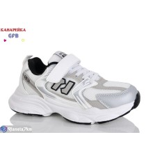 Дитячі кросівки на весну/осінь (8 пар р.32-37) білий  "GFB-Канарейка"