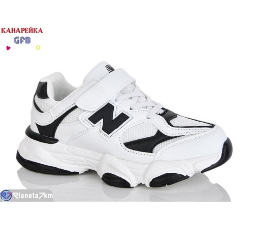 Дитячі кросівки на весну/осінь (8 пар р.32-37) білий  "GFB-Канарейка"