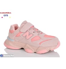 Дитячі кросівки на весну/осінь (8 пар р.32-37) рожевий  "GFB-Канарейка"