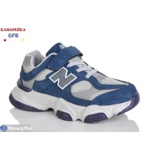 Дитячі кросівки на весну/осінь (8 пар р.32-37) синій  "GFB-Канарейка"