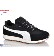 Дитячі кросівки на весну/осінь (8 пар р.36-41) чорний  "GFB-Канарейка"