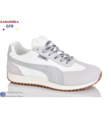 Дитячі кросівки на весну/осінь (8 пар р.36-41) сірий  "GFB-Канарейка"