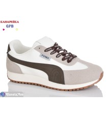 Дитячі кросівки на весну/осінь (8 пар р.36-41) бежевий  "GFB-Канарейка"