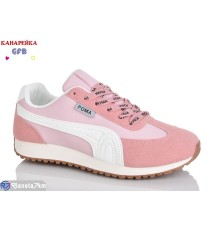 Кросівки жіночі на весну/осінь (8 пар р.36-41) рожевий  "GFB-Канарейка"