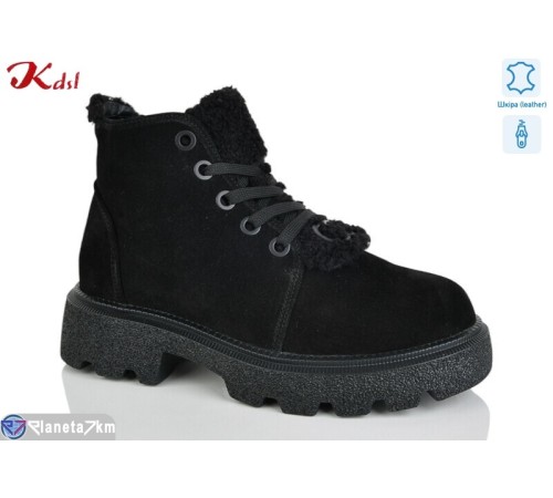 Черевики жіночі на зиму (6 пар р.36-41) чорний  "Jiulai-Kadisalun"