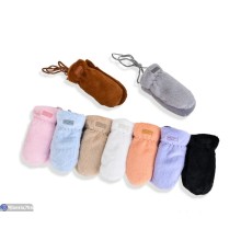 Рукавиці дитячі на зиму (12 шт. р.сетка 3-5) мікс  "CAROLLA"