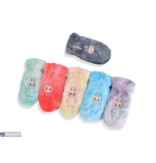 Рукавиці дитячі на зиму (10 шт. р.сетка 7-10) мікс  "CAROLLA"