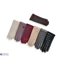 Рукавички жіночі на зиму (12 шт. р.сетка 6,5-8,5) мікс  "CAROLLA"