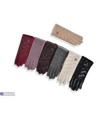 Рукавички жіночі на зиму (12 шт. р.сетка 6,5-8,5) мікс  "CAROLLA"