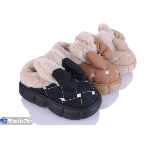 Тапки жіночі на зиму (12 пар р.36-41) мікс  "ELMA"