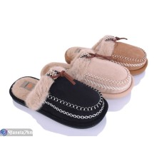 Тапки жіночі на зиму (12 пар р.36-41) мікс  "ELMA"