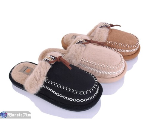 Тапки жіночі на зиму (12 пар р.36-41) мікс  "ELMA"