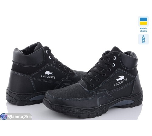 Черевики чоловічі на зиму (8 пар р.40-45) чорний  "OLLA"