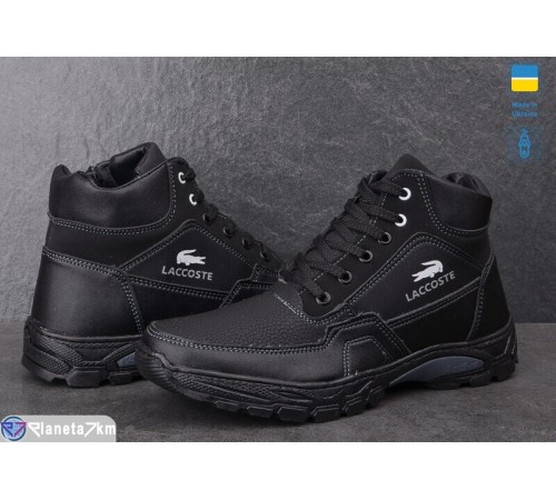 Черевики чоловічі на зиму (8 пар р.40-45) чорний  "OLLA"