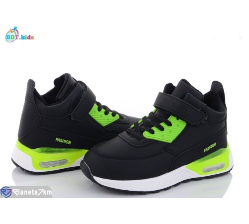 Черевики дитячі на зиму (8 пар р.32-37) чорний  "BBT"