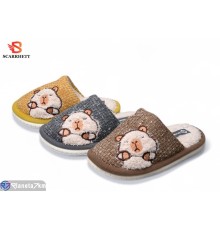 Тапки дитячі на зиму (24 пар р.30-35) мікс  "SCARRHETT"