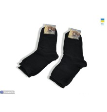 Шкарпетки чоловічі на зиму (12 шт. р.сетка 40-42) чорний  "VERONIKA"