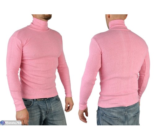 Гольф жіночий на весну/осінь (5 шт. р.сетка One size) рожевий  "Plato"