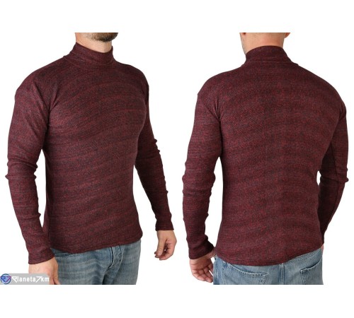 Гольф жіночий на весну/осінь (5 шт. р.сетка One size) бордовий  "Plato"