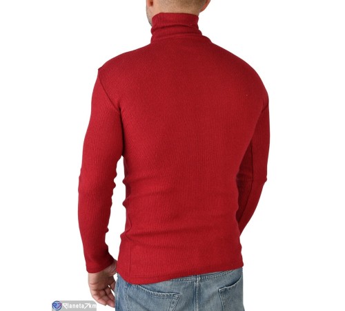 Гольф жіночий на весну/осінь (5 шт. р.сетка One size) червоний  "Plato"