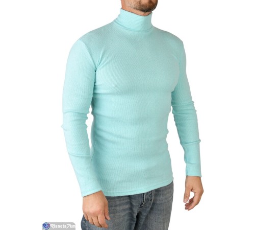 Гольф жіночий на весну/осінь (5 шт. р.сетка One size) блакитний  "Plato"