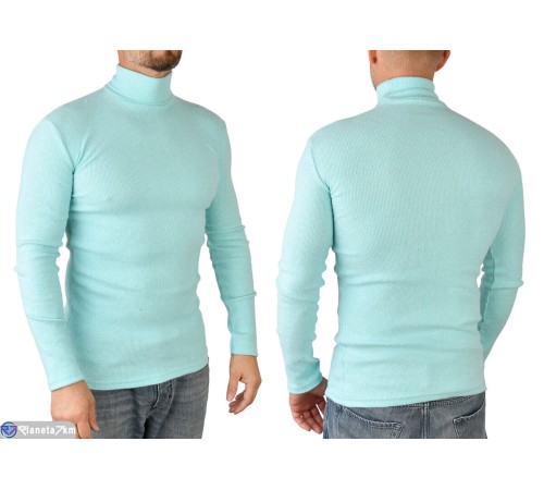 Гольф жіночий на весну/осінь (5 шт. р.сетка One size) блакитний  "Plato"