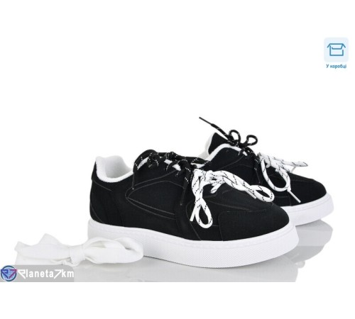 Кросівки жіночі на весну/осінь (8 пар р.36-41) чорний  "Mirella"