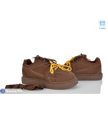 Кросівки жіночі на весну/осінь (8 пар р.36-41) коричневий  "Mirella"