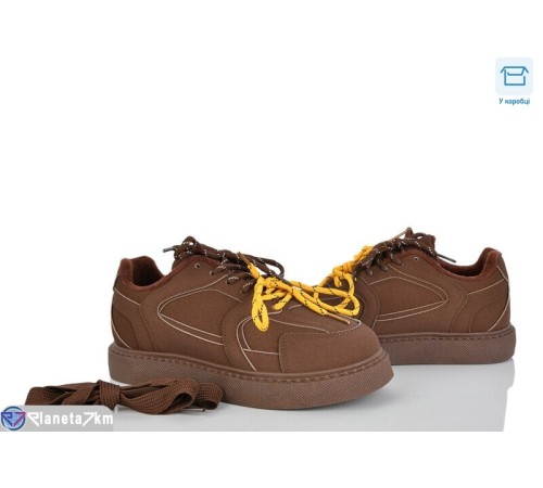 Кросівки жіночі на весну/осінь (8 пар р.36-41) коричневий  "Mirella"